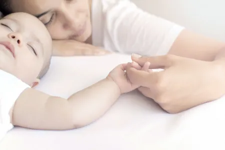 Your Skin - Baby and woman sleeping